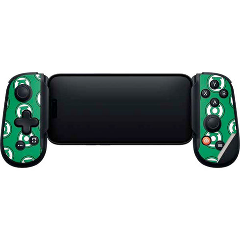 DC Comics Green Lantern Logo Pattern Backbone One for iPhone Game Controller Skin